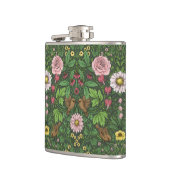 Flasques Jardin sauvage en vert (Gauche)