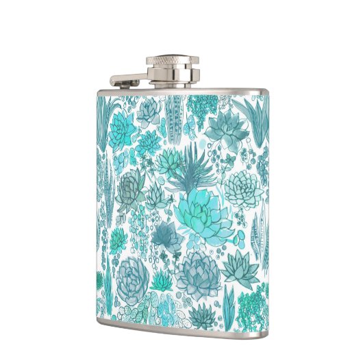 Flasques Jardin succulent (Gauche)