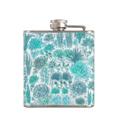 Flasques Jardin succulent (Dos)