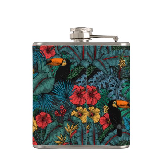 Flasques Jardin toucan (Dos)