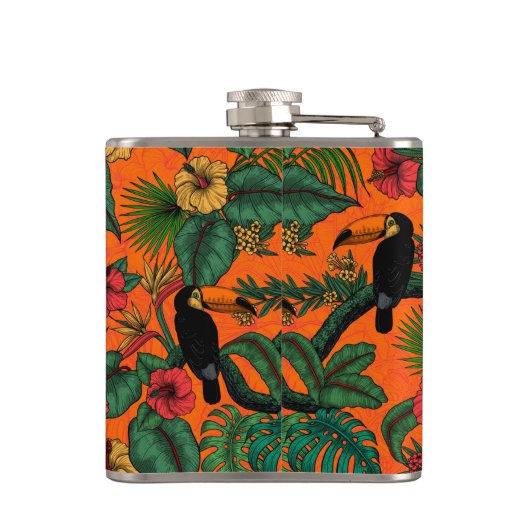 Flasques Jardin toucan (Dos)