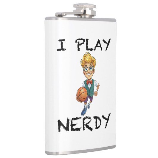 Flasques Je joue Nerdy (Droite)