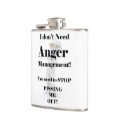Flasques Je n'ai pas besoin de gestion de la colère ! (Gauche)