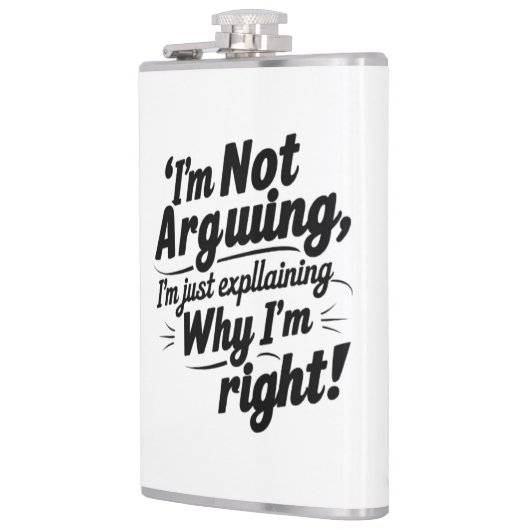 Flasques Je n'argumente pas, j'explique juste pourquoi j'ai (Gauche)