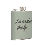 Flasques Je ne parle pas de cette vie (Droite)