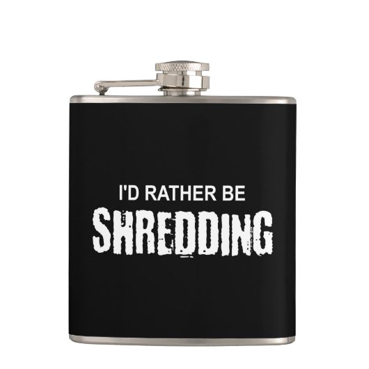 Flasques Je préfère me déchiqueter (Devant)