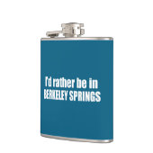 Flasques Je préférerais être à Berkeley Springs West Virgin (Gauche)