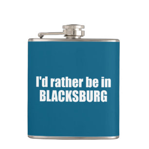 Flasques Je préférerais être à Blacksburg en Virginie