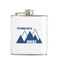 Je Préférerais Être À Boise Idaho Mountain