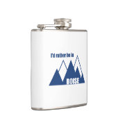 Flasques Je Préférerais Être À Boise Idaho Mountain (Droite)