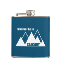 Je Préférerais Être À Calgary Alberta Mountain