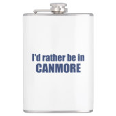 Flasques Je préférerais être à Canmore (Devant)