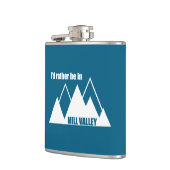 Flasques Je préférerais être à Mill Valley California Mount (Gauche)