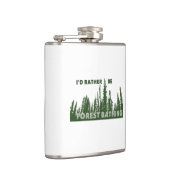 Flasques Je Préférerais Être Baignade Dans La Forêt (Droite)