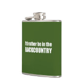 Flasques Je Préférerais Être Dans L'Arrière-Pays (Gauche)