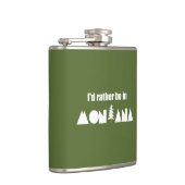 Flasques Je Préférerais Être Dans Le Montana (Droite)