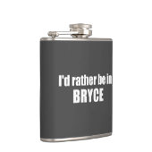 Flasques Je Préférerais Être Dans Le Parc National De Bryce (Droite)