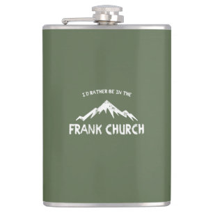 Flasques Je Préférerais Être Dans L'Église Frank