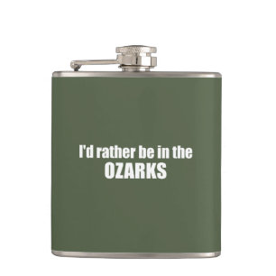 Flasques Je Préférerais Être Dans Les Ozarks