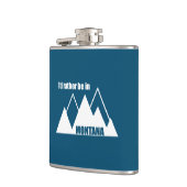 Flasques Je Préférerais Être Dans Montana Mountain (Gauche)