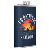 Flasques Je préférerais être Kayak (Droite)