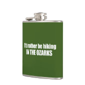 Flasques Je Préférerais Être Randonnée Dans Les Ozarks (Gauche)