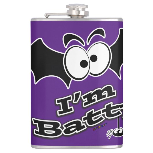 Flasques Je suis Batty Crazy Eyes (Devant)