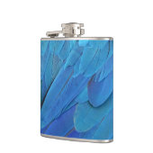 Flasques Je suis bleu - cool plume design (Gauche)