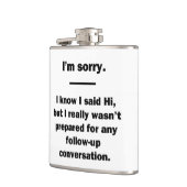 Flasques Je suis désolé. (Gauche)