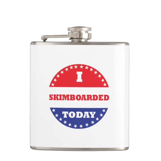 Flasques Je Suis En Ski Aujourd'Hui (Devant)