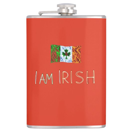 Flasques Je suis Irlandais (Devant)