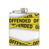 Flasques Je suis offensé que la police ne croise pas (Devant)