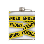 Flasques Je suis offensé que la police ne croise pas (Dos)