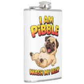 Flasques Je Suis Pibble Lave Mon Ventre (Droite)