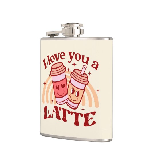 Flasques Je T'Aime Un Latte (Gauche)