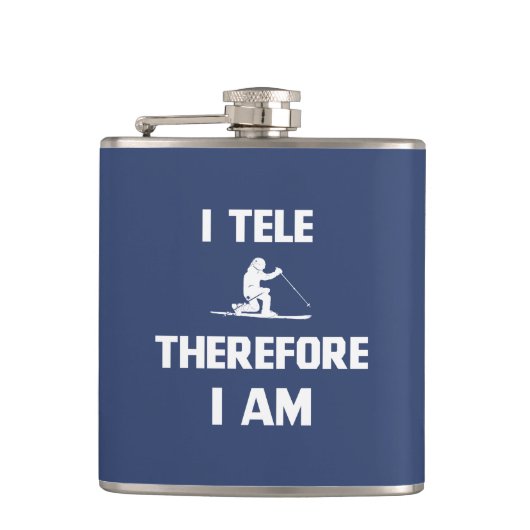 Flasques Je Tele Donc Je Suis (Devant)