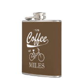 Flasques Je Transforme Le Café En Miles (Gauche)