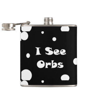 Flasques Je vois des flacons Orbs-8 oz