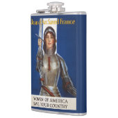 Flasques Jeanne d'Arc : La servante d'Orléans, héroïne du c (Gauche)