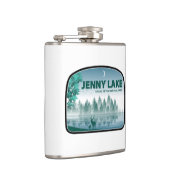 Flasques Jenny Lake Grand Teton National Park Deer (Droite)