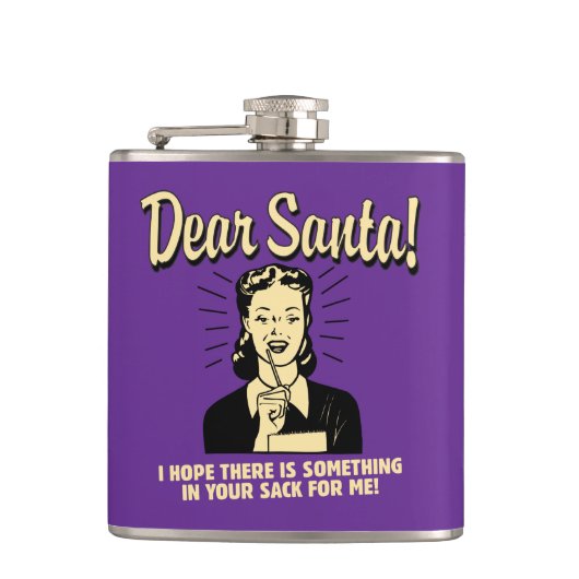 Flasques J'espère qu'il y a quelque chose dans ton sac pour (Devant)
