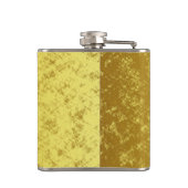 Flasques Jeune couple noir silhouette s'embrasser (Dos)