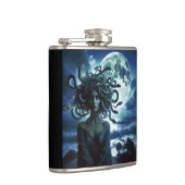 Flasques Jeune jolie méduse par la lune et l'océan (Droite)