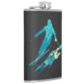 Flasques Jeux de ski Défi Sport Illustration Silhouette (Droite)