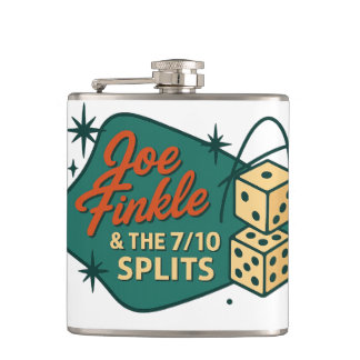 Flasques Joe Finkle & The 7/10 Splits Rockin' Flask