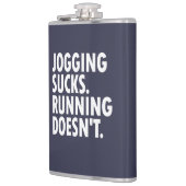 Flasques Jogging Sucks. Courir ne marche pas. (Gauche)