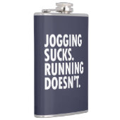 Flasques Jogging Sucks. Courir ne marche pas. (Droite)