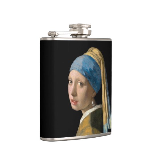 Flasques Johannes Vermeer - Fille avec une oreille perle (Droite)