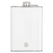 Flasques John Muir Citation Hand-Drawn Champager Hiker (Dos)