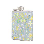 Flasques Joli bleu floral (Gauche)